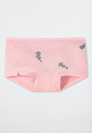 Boyshorts modal soft waistband shiny yarn polka dots pink - Princess Lillifee