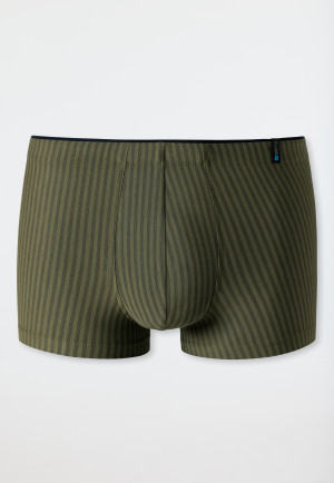 Olive striped boxer briefs – Long Life Soft