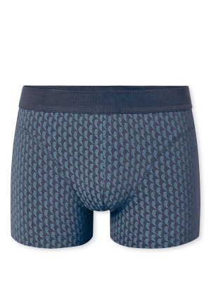 Shorts Organic Cotton gemustert graphit - Comfort Fit