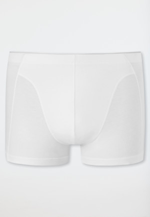 Boxer briefs organic cotton white - 95/5