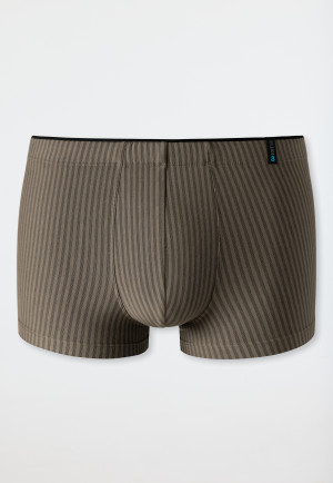 Taupe striped boxer briefs – Long Life Soft