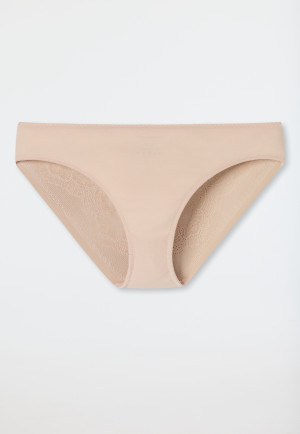 Slip Microfaser Spitze sand - Invisible Lace