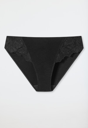 Slip Spitze schwarz - Modal & Lace