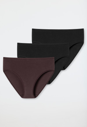 Brand HIKARO Culotte Femme Coton Slips Shorties Taille Haute Lot de 5 Culottes Elasticité Confortable 