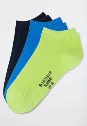 Lot de 3 paires de socquettes Stay Fresh multicolores - Bluebird