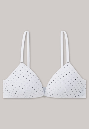 Reggiseno morbido a pois bianchi e neri - Original Classics