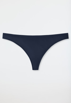 String dentelle microfibre bleu nuit - Invisible Lace