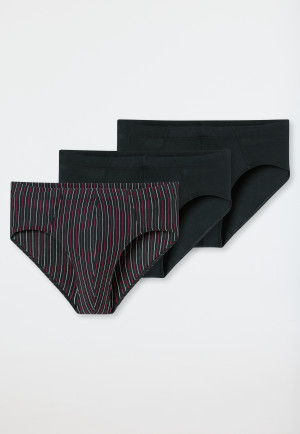 Supermini set van 3 stuks Organic Cotton meerkleurig gestreept - 95/5