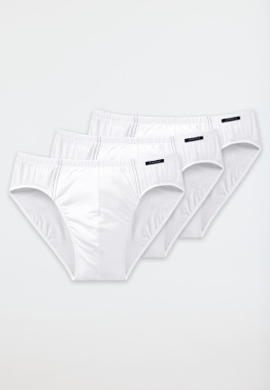 super mini briefs 3-pack white - Essentials