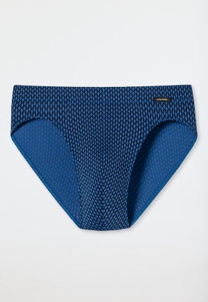 Bikini brief graphic patterned aqua/dark blue - Fashion Daywear