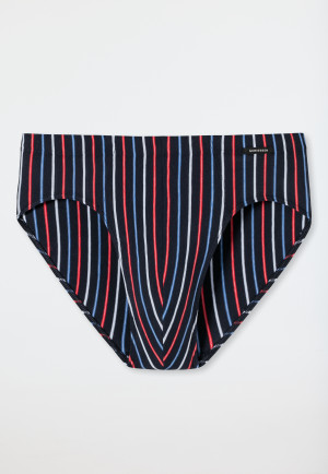 Bikini brief organic cotton striped multicolored - Fashion Daywear