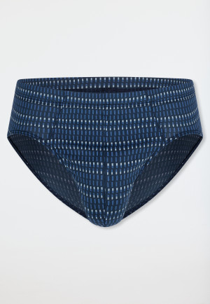 Slip supermini con fantasia color acquamarina - 95/5