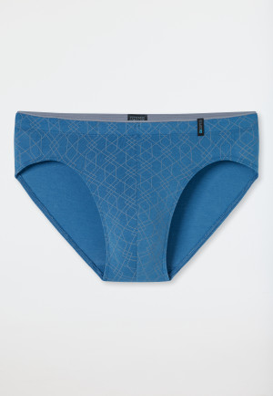 Supermini slip imprimé bleu - Long Life Soft