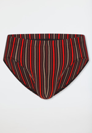 Supermini slip praline gestreept - 95/5
