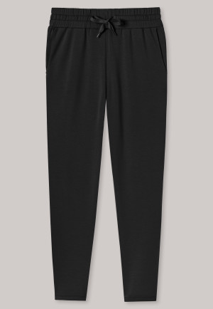 Pantaloni della tuta lunghi in Tencel di colore nero - Mix + Relax