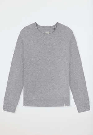 Felpa interlock grigio - Mix+ Relax