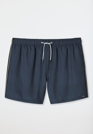 Swim trunks woven fabric dark blue - Aquarium