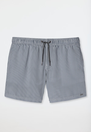 Swimshorts Webware dunkelblau gestreift - Saltwater