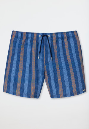 Badeshorts Webware gestreift multicolor - Modern Swim