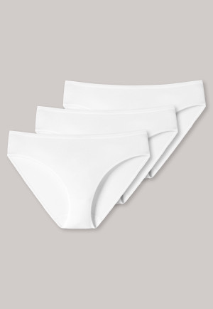Tai 3er-Pack Organic Cotton weiß - 95/5