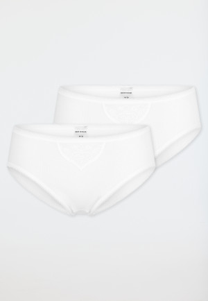 Tai Slips 2er-Pack weiß - Cotton Essentials