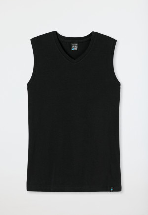 Black tank top - Long Life Cotton