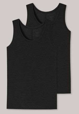 Débardeurs lot de 2 noir - Personal Fit