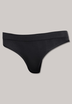 String sans couture en bambou noir - Active Mesh Bamboo