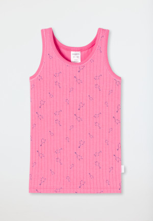 Undershirt Tencel organic cotton glazed yarn goose pink - Original Classics