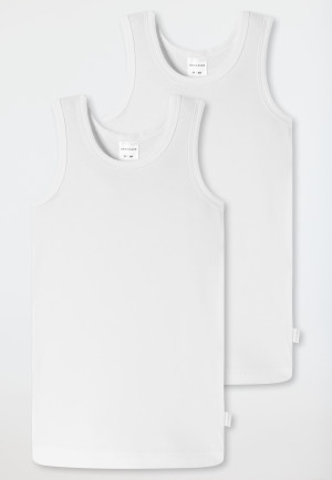 Undershirts 2-pack white - 95/5