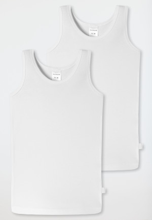 Undershirts 2-pack white - 95/5