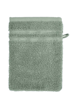 Gant de toilette Milano 16x22 vert clair - SCHIESSER Home