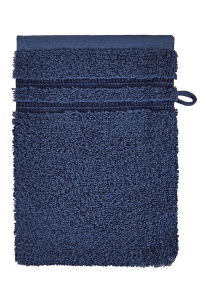 Washcloth Milano 16x22 navy - SCHIESSER Home