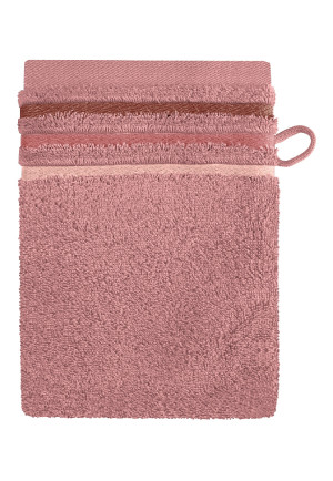 Waschlappen Skyline Color 16x22 altrosa - SCHIESSER Home
