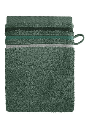 Washcloth Skyline Color 16x22 dark green - SCHIESSER Home