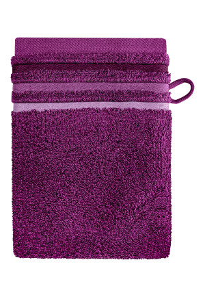 Waschlappen Skyline Color 16x22 violett - SCHIESSER Home