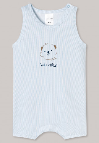Combi Short Bebe Court Organic Cotton Castor Rayures Bleu Clair Natural Love Story Schiesser Combi Short Bebe Court Organic Cotton Castor Rayures Bleu Clair Natural Love Story Schiesser