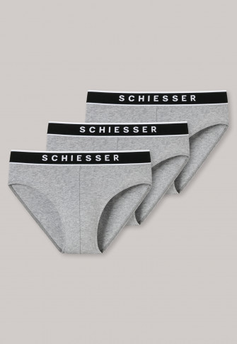 Schiesser Herren 3er-Pack Rio-Slip Unterhose 173771