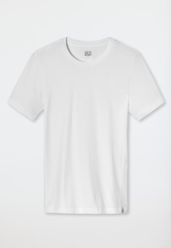 Shirt korte mouwen wit - Long Life Soft