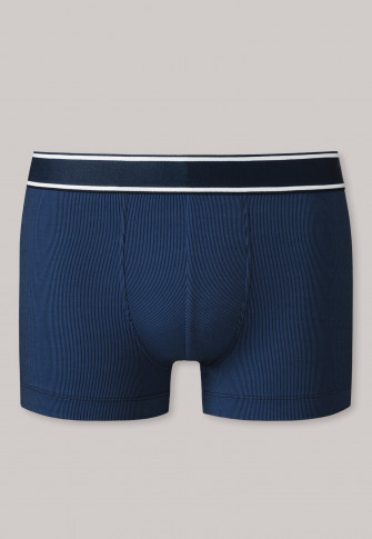 Boxer briefs modal organic cotton striped blue - Duality Function