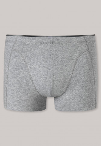 Shorts in cotone biologico grigio screziato: 95/5