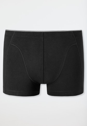 Shorts in cotone biologico neri - 95/5