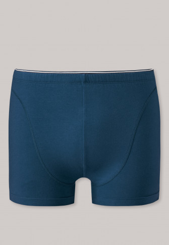 Shorts Organic Cotton Webgummibund blau - 95/5