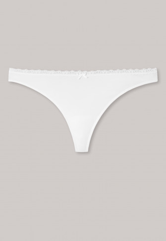String micro-kwaliteit kant wit - Pure Micro