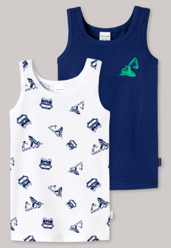 Schiesser Girls Vest Pack of 2