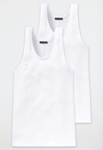 Unterhemden 2er-Pack weiß - Authentic