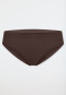 Culotte sans coutures, marron foncé - Invisible Cotton