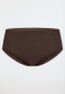 Culotte sans coutures marron foncé - Invisible Cotton