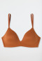 Wireless bra padded whiskey - Invisible Soft