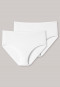 Midi panties double pack white - Essentials